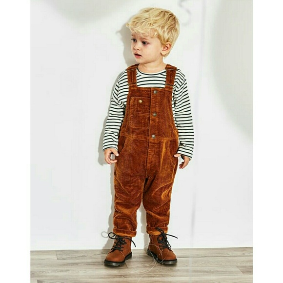 Zara Other - Zara Baby Boy Corduroy Overalls size 18-24 mo
